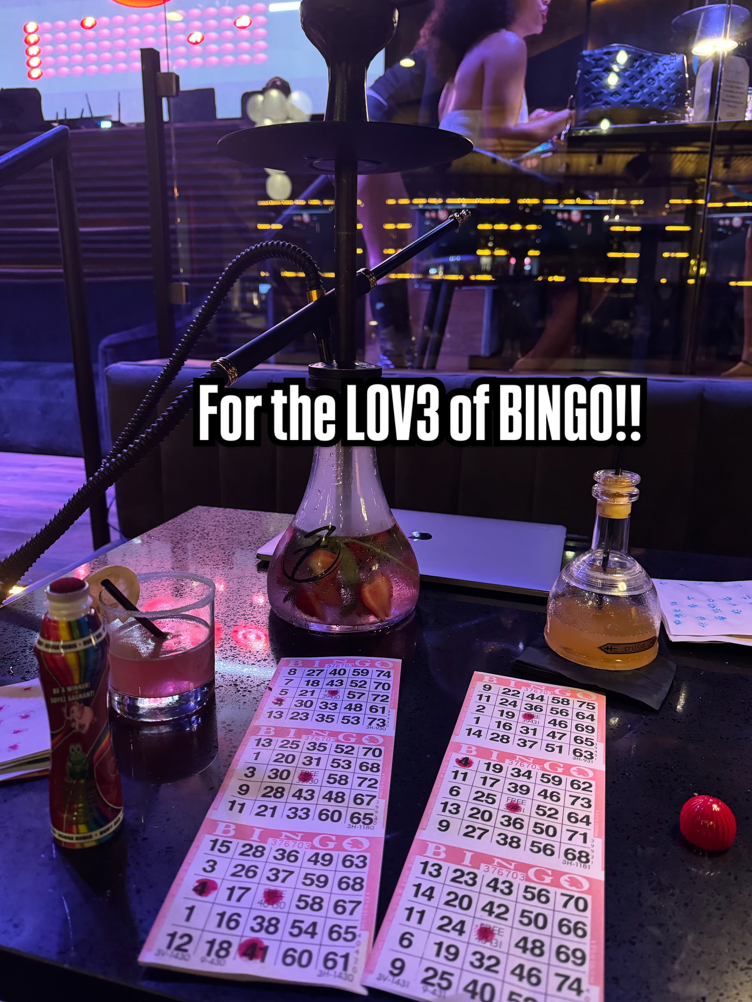 LOV3 HTX Bingo Night promo