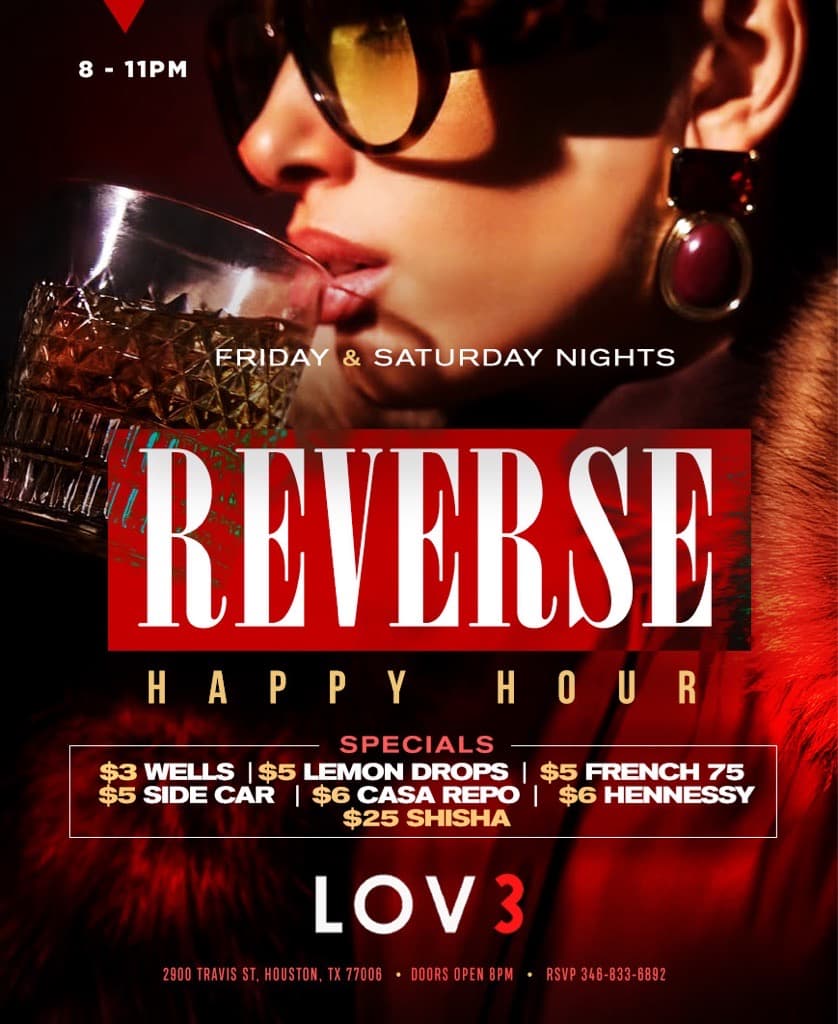 LOV3 HTX 106 & Friday flyer